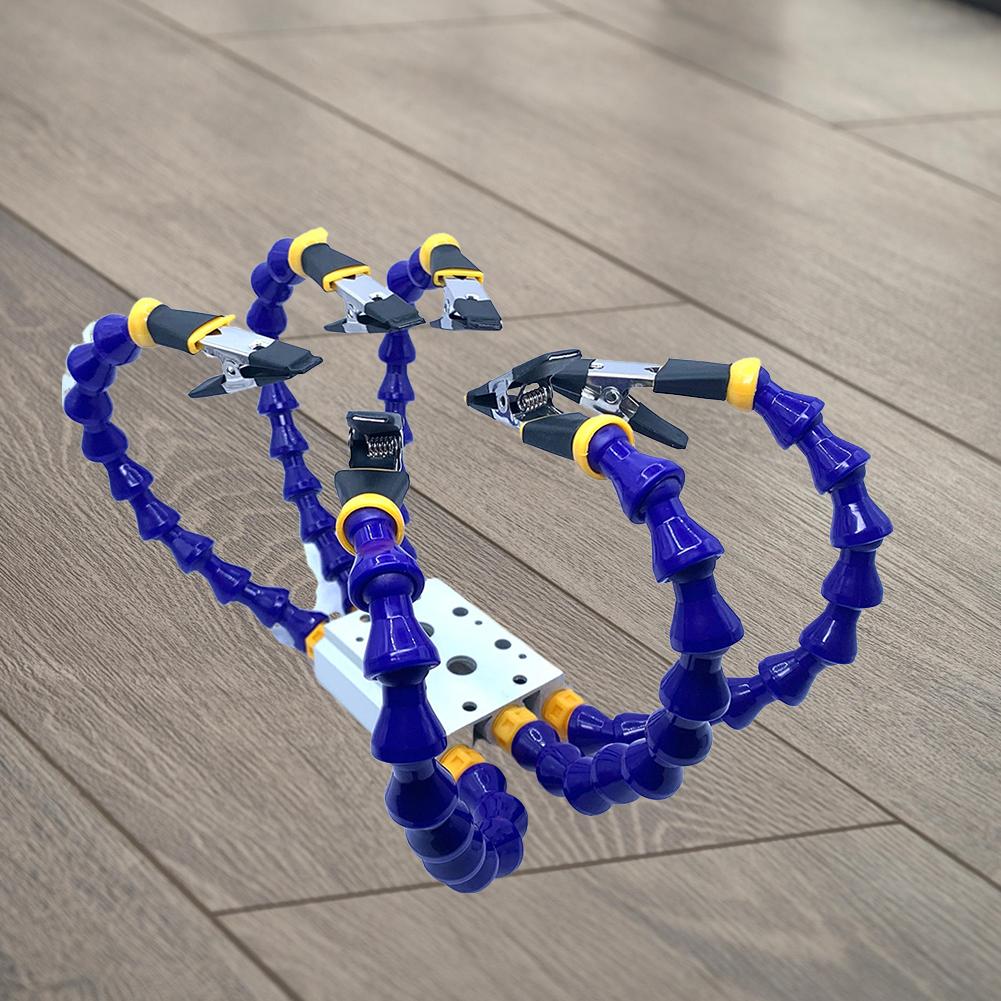 Table Clamp Soldering Helping Hand Third Tool Soldering Station Welding Repair