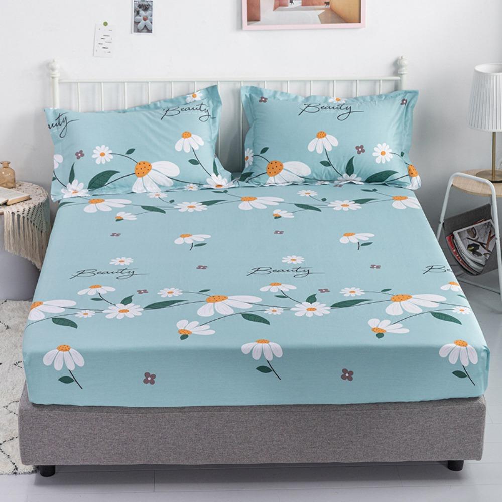 Cotton Mattress Single Piece Pure Cotton Bedspread 1.8 Meters Non-slip Mattress Mattress Cover Crib Brown Mattress Fully Enclosed Protective Cover