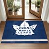 Toronto Maple Leafs Design Kristalfluweel Tapijt Zacht Decoratief Mat voor Slaapkamer Entree