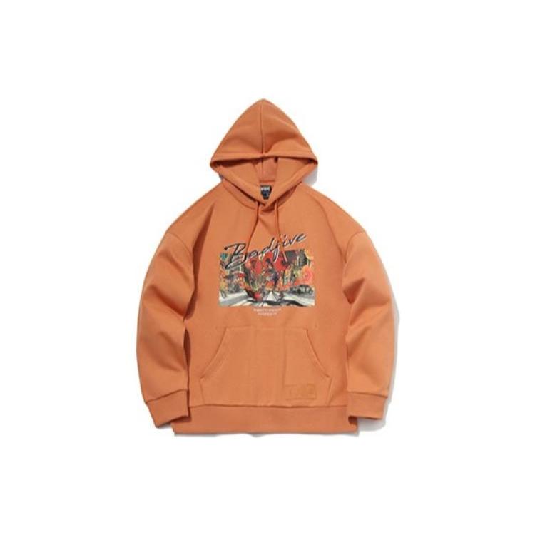 Li Ning Badfive Sweatshirt Men s Partridge Umber AWDR099-2 M