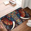 Non-Slip Elephant Entrance Mat - Machine Washable Door Mat with Non-Slip Backing, Absorbent Floor Mat for Bathroom, Living Room,