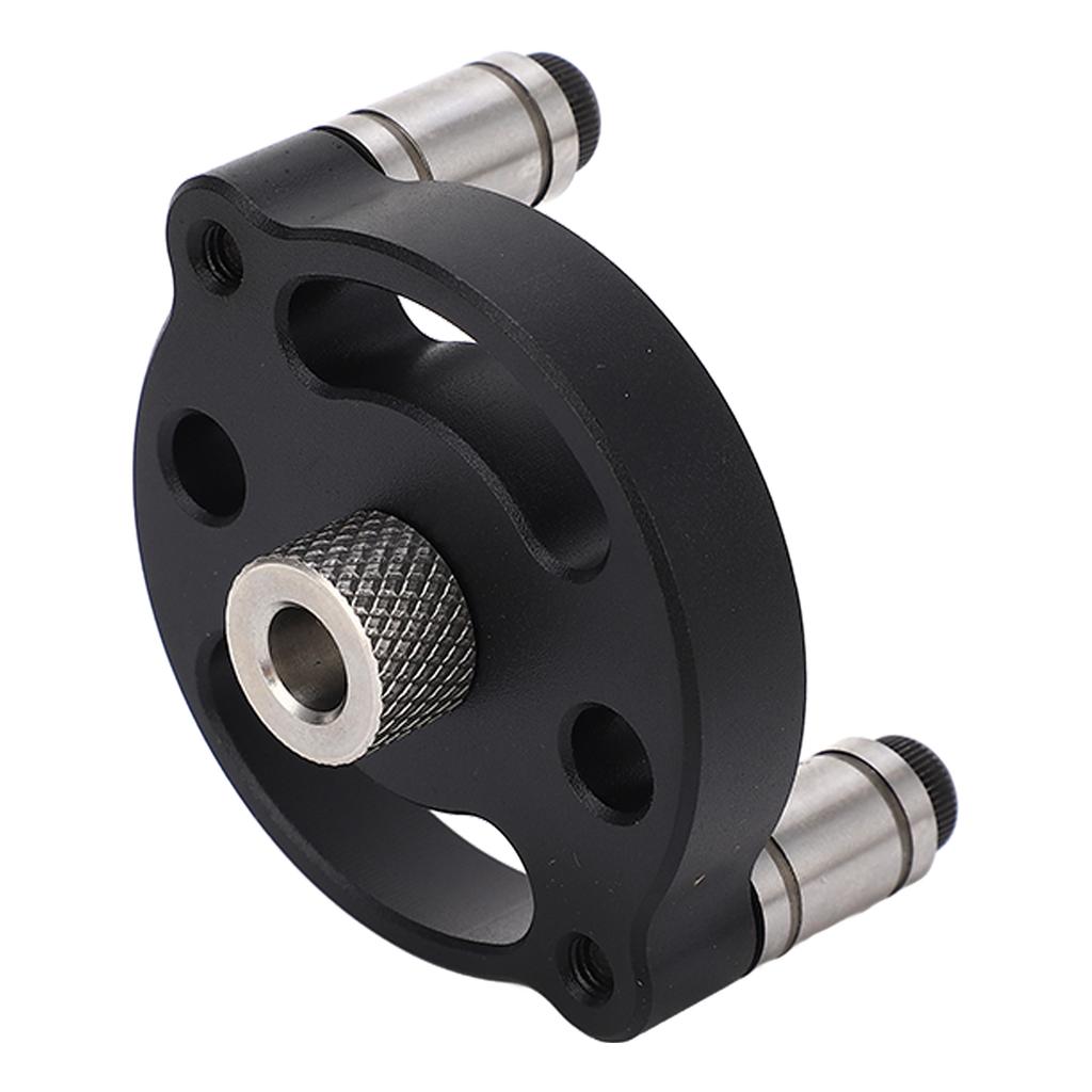 Round Hole Punch Locator Set Self Adaptive Centering Woodworking  Puncher with Drill Bushings Center Drill Locator