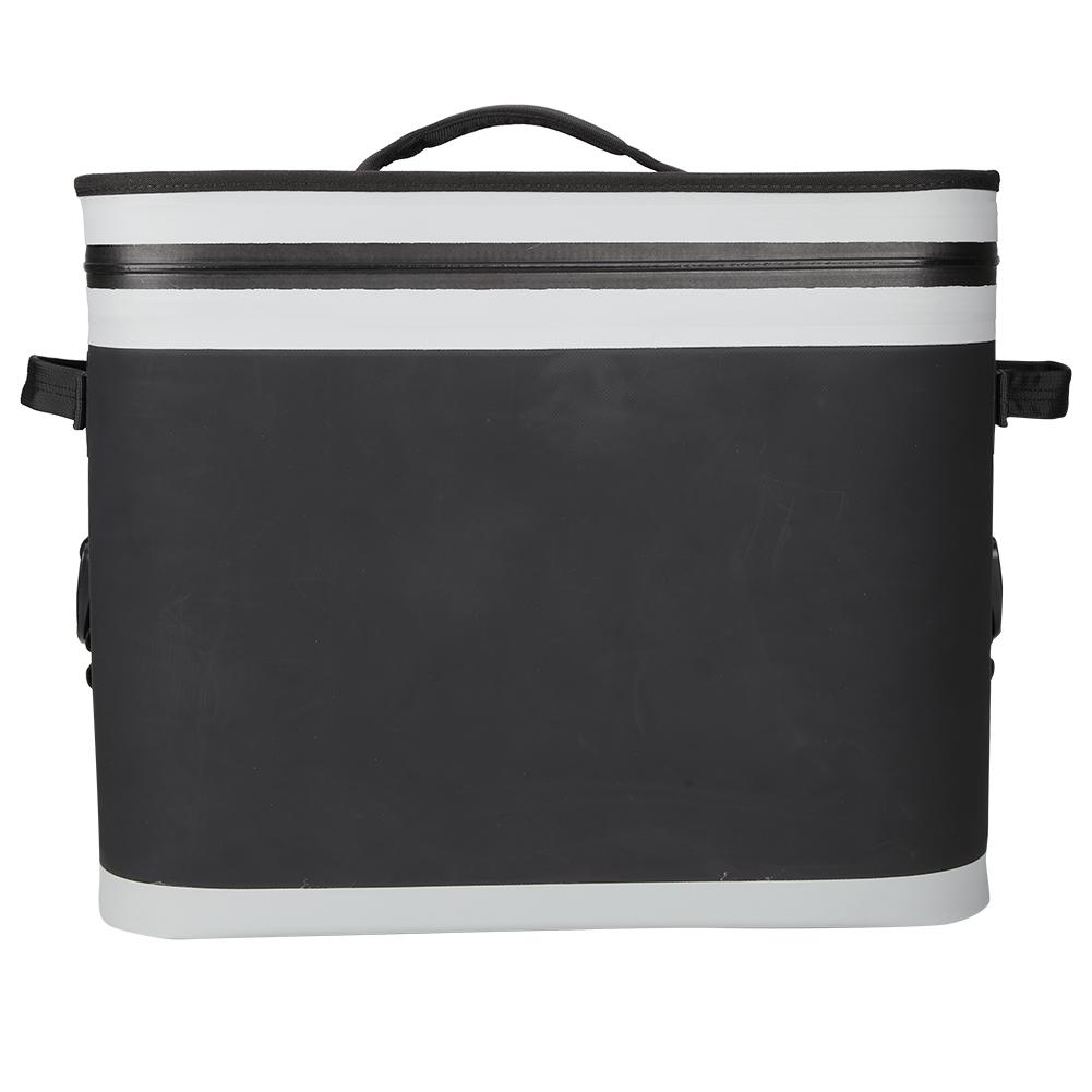 20L Outdoor Tragbare Haushalt Auto Kaltlagerung Isolierte Lebensmittel Thermische Kühltasche für Camping AngelnSchwarz