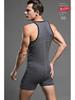 SUPERBODY Men's Pure Cotton Bodysuit Vest & Pants - Stylish and Sexy