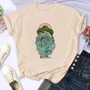 Jellyfish Tee Women Harajuku Streetwear Manga T-shirts Girl Funny Japanese Clothing