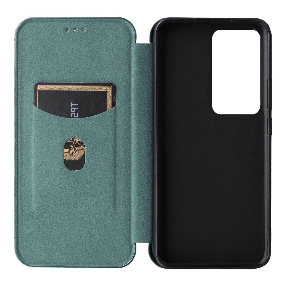 Carbon Fibre Flip Cover Leather Wallet Book Case For OPPO Reno 12 Pro 11 10 9 8 7 6 5 Magnetic Close Coque