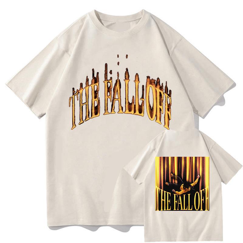 J Cole THE FALL OFF T Shirts Pure Cotton Unisex Fashion Aesthetic Summer Women Casual Cotton Tshirt Classic Oversized Streetwear