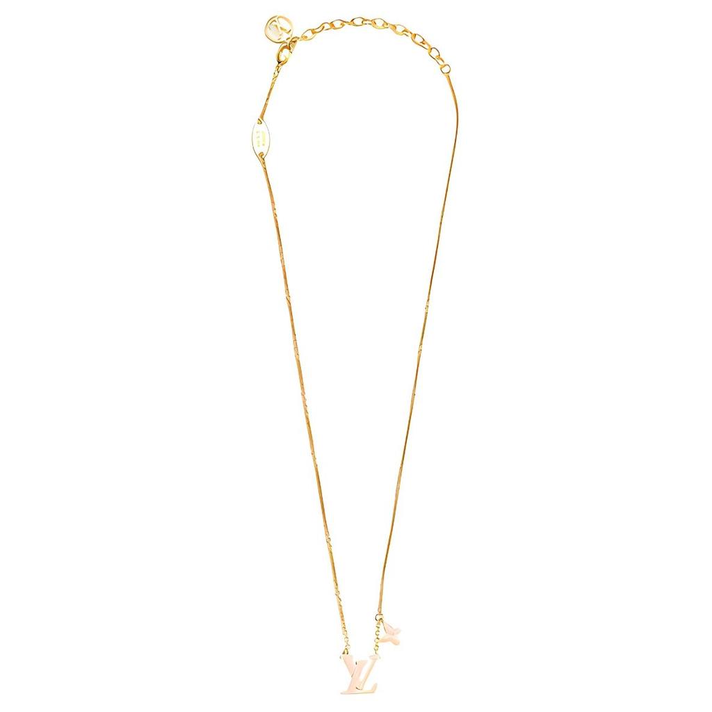 LOUIS VUITTON Lv Iconic Enamel Necklace M01215