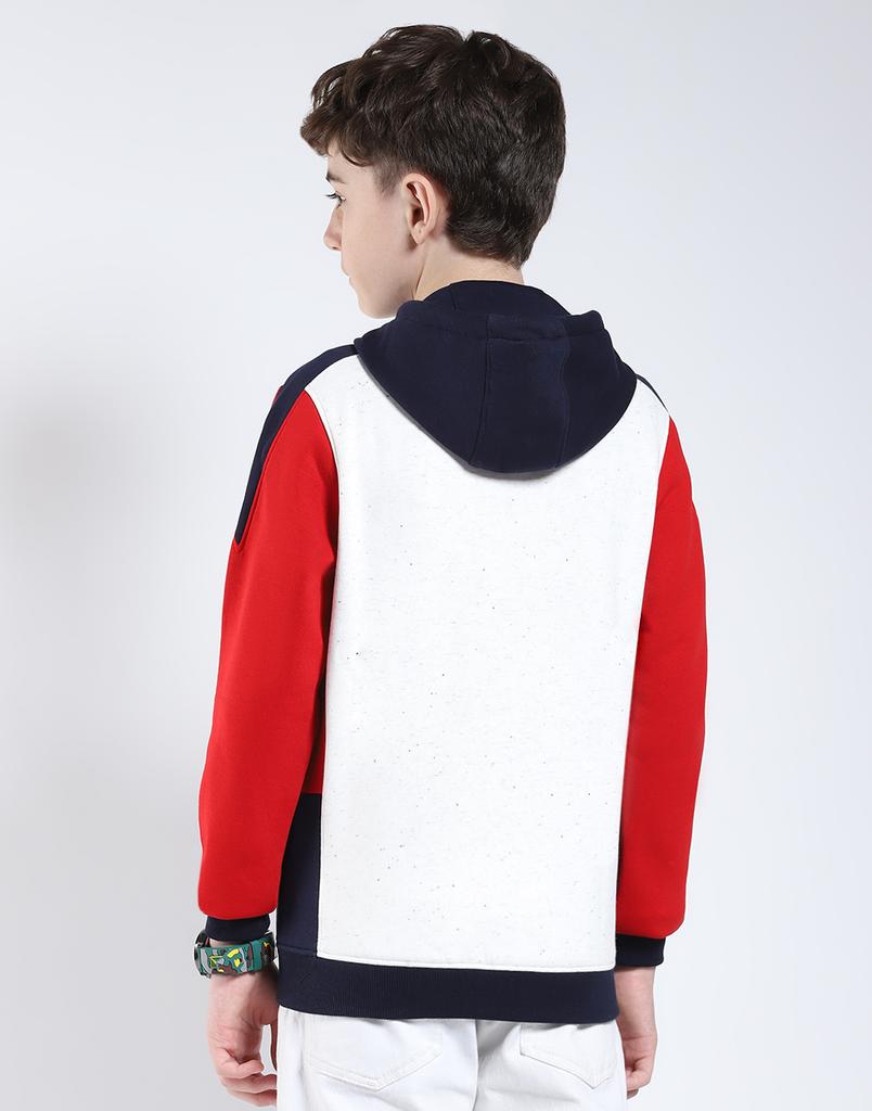 MONTE CARLO Boys Hood Full Sleeve Sweatshirt