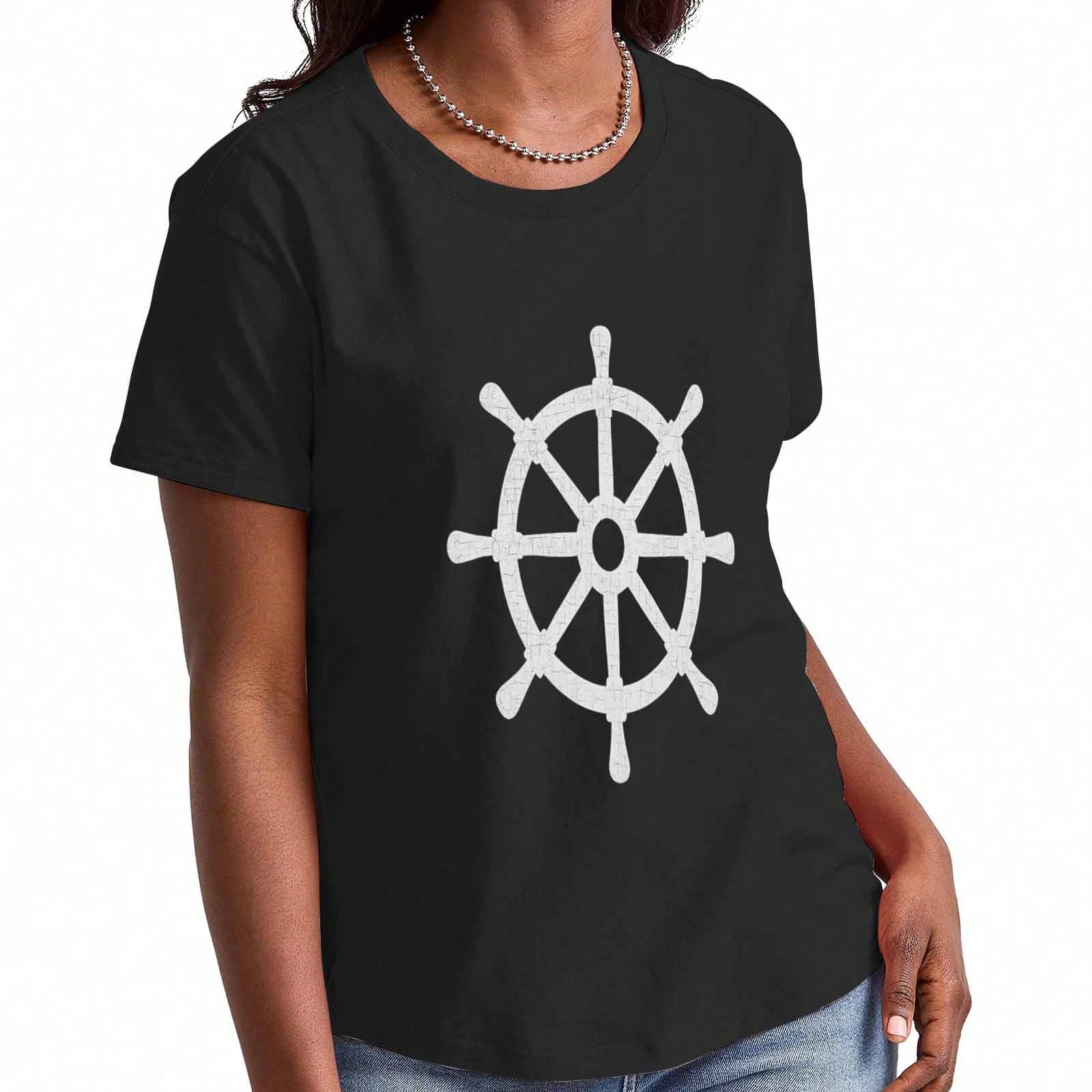 Mystic Eye Ladies Cotton T Shirt, Premium Cotton Graphic, Durable, Casual And Fashionable. Eye Design Tee, All Seeing Eye Symbol Print, Stylish Comfo S разноцветный