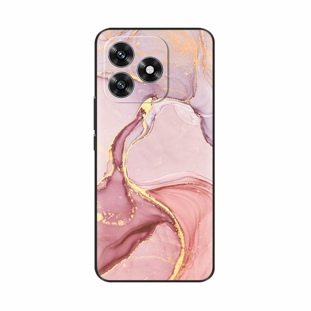 For Honor X5c Plus Case Sweet Love Flower Soft Silicone TPU Cover For Honor X5c HonorX5c Plus Phone Case Protective Shell Funda
