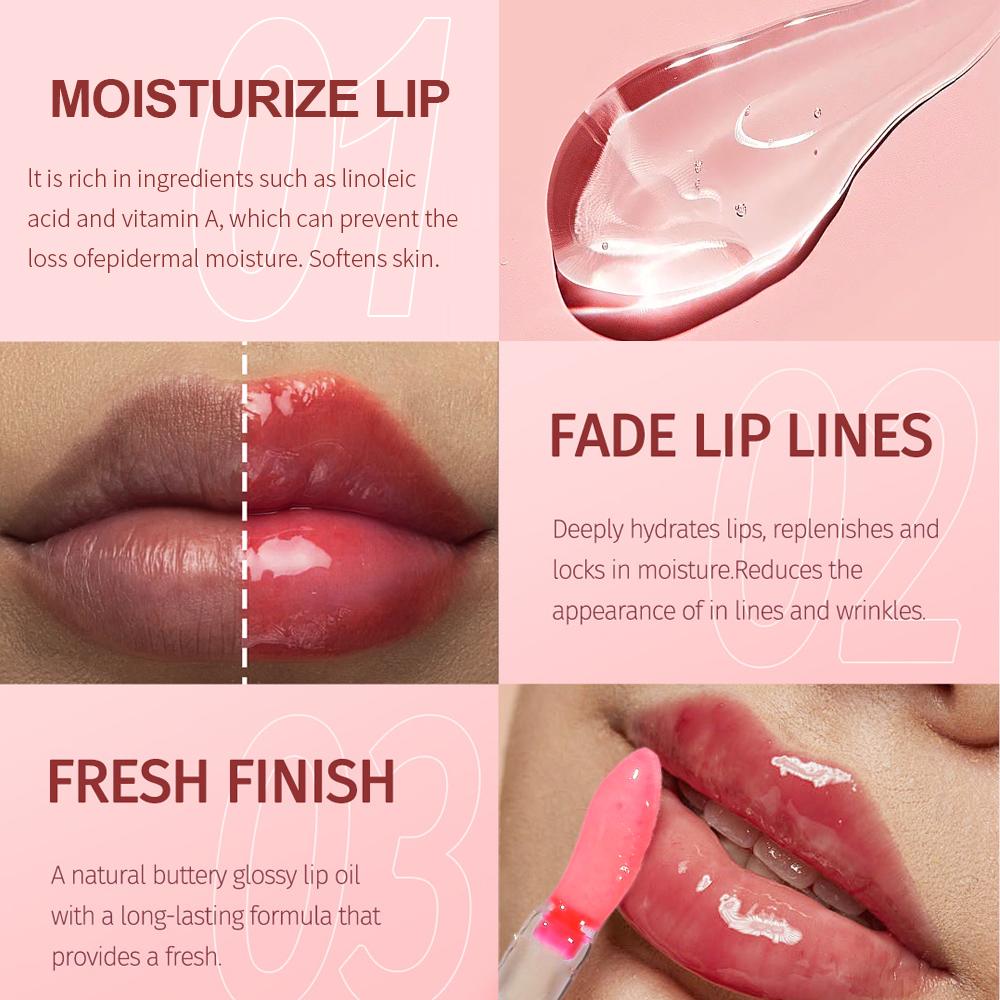 Hydratační lesk na rty Zvětšující měnící barvu Kapsle na rty Hydratační Dlouhotrvající Přírodní šťavnaté rty Make-up