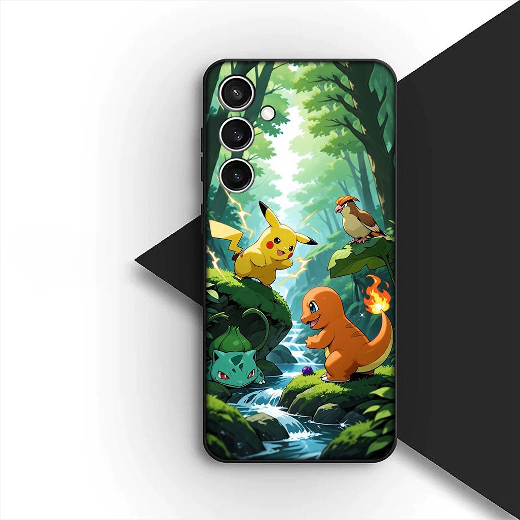 

for Motorola Moto G22 G23 G32 G53 G60 G13 G64 G20 G8 G9 Plus Power E13 E20 E32 Phone Case Espeons P-Pokemons Umbreons P-Pikachus Motorola Moto G13