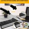 Paper Cutter 12 Inch Paper Trimmer 8 Sheets Crafting Scrapbooking Supplies for A4 Vinyl Photo Cardstock with Security Blade