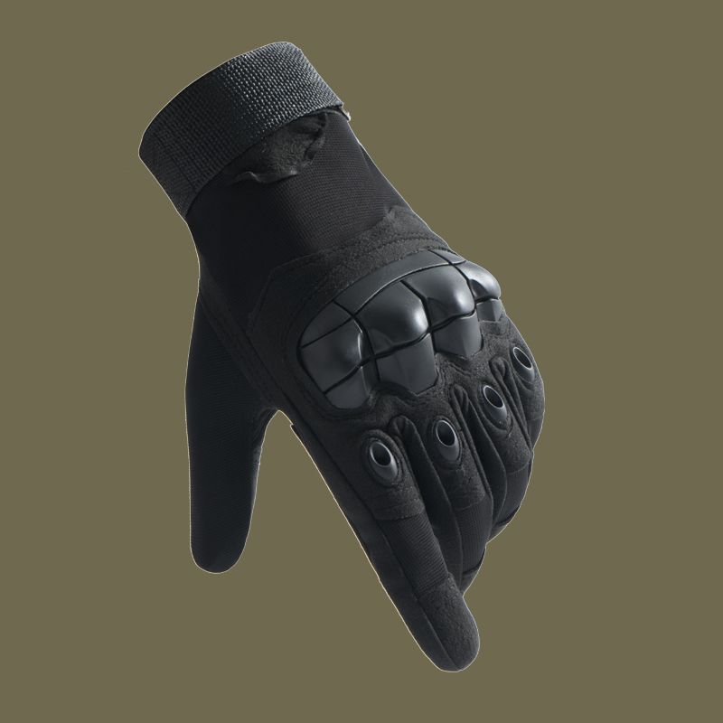 Gloves Men's Long Finger Outdoor Mountaineering Full Finger Wear-Resistant Open Finger Protective Training Riding Motorcycle Half Finger Gloves