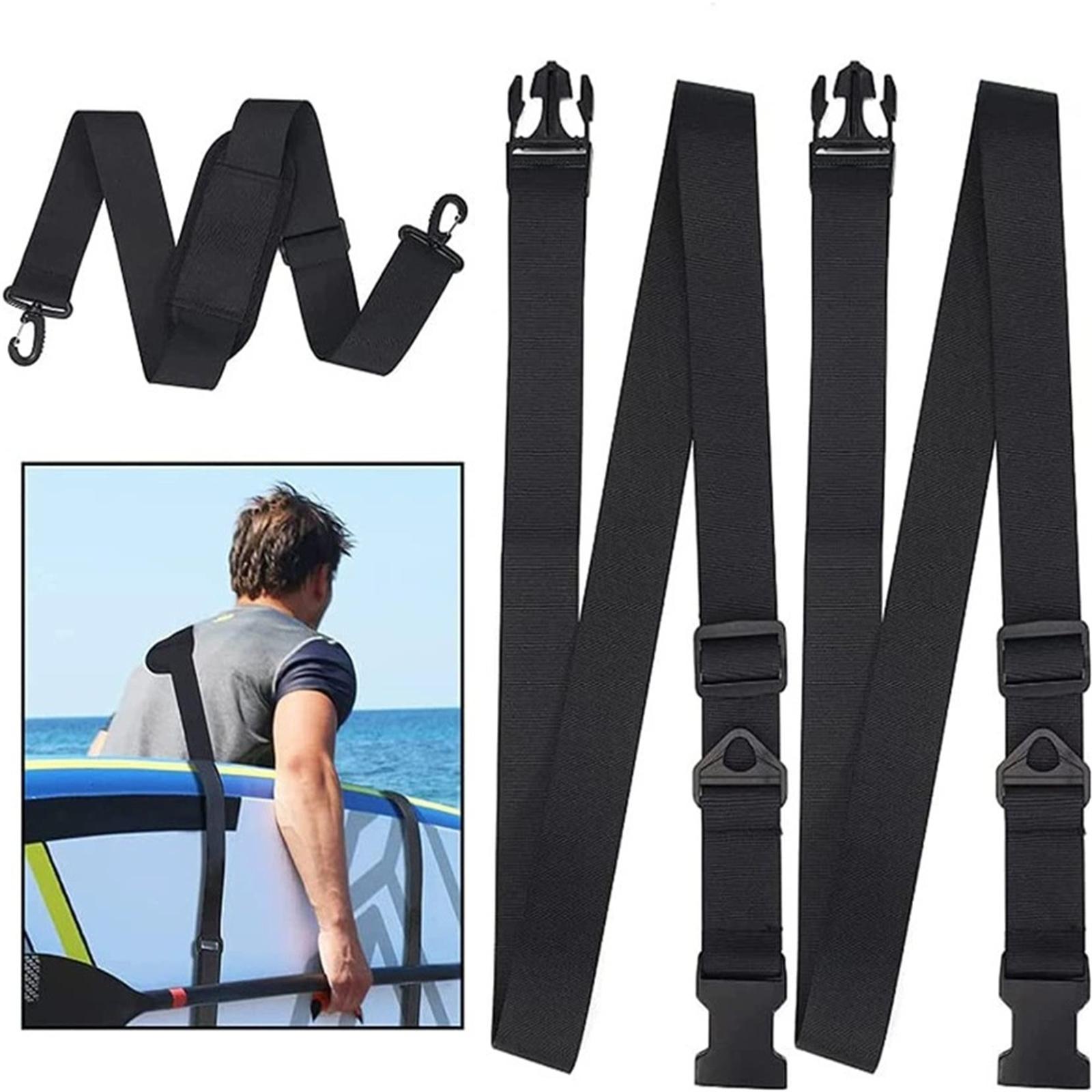

Multi-Functional Adjustable Shoulder Strap – Surfboard, Kayak, and Paddleboard Carry Strap, Outdoor Fixed Shoulder Sling for Easy Transport One Size чёрный