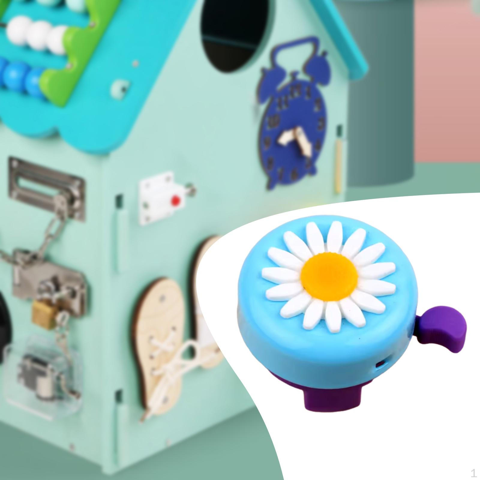 

Busy Board DIY Part Material Bicycle Bell Learning Fine Motor Skill Travel Toys Activity Boards