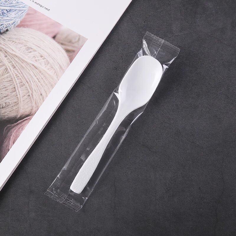 ZISIZ Disposable Plastic Spoon