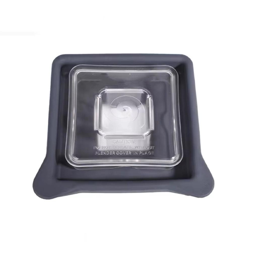 Blender Jar Cover Heat Resistant Plastic Blender 4 Side Jar Lid Pressure Relief Cover Dishwasher Safe Enduring