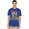 The Smurfs Unisex Adult Smurfy Christmas Christmas T-Shirt