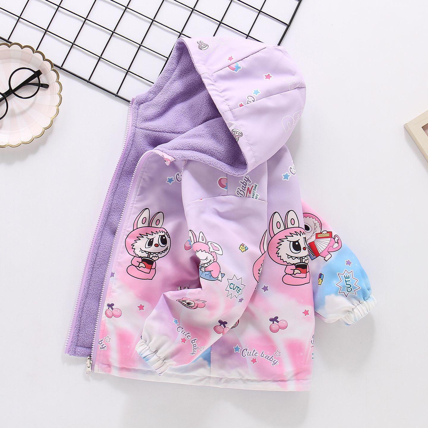 

Детское двустороннее пальто LBB, свободное пальто для девочек на весну и осень 170cm