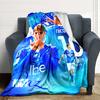 Dynamic Football Team Poster Blankets Flannel Printed Breathable Warm Throw Blanket for Home Office Bedspreads 0708a57