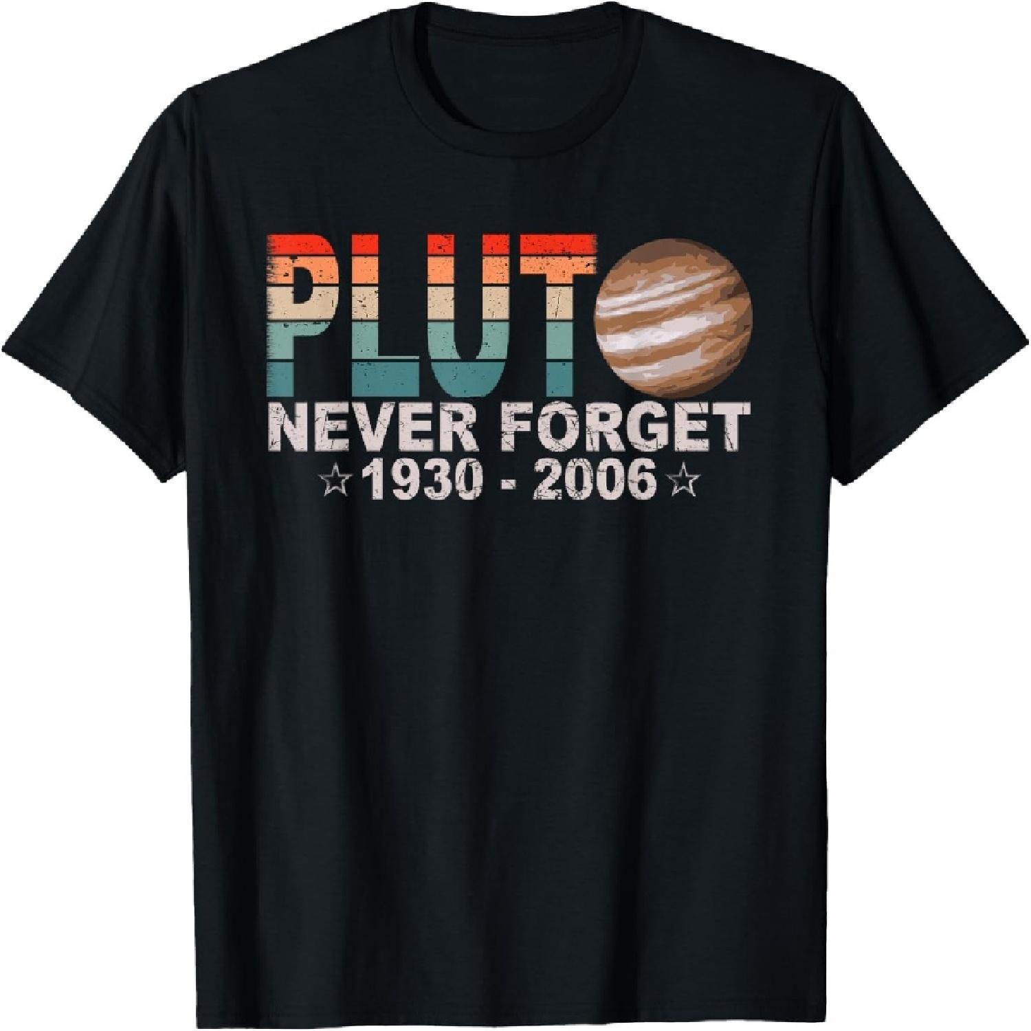 

Retro Space Never Forget Pluto 1930 - 2006 T-Shirt XXXXXL різнокольоровий