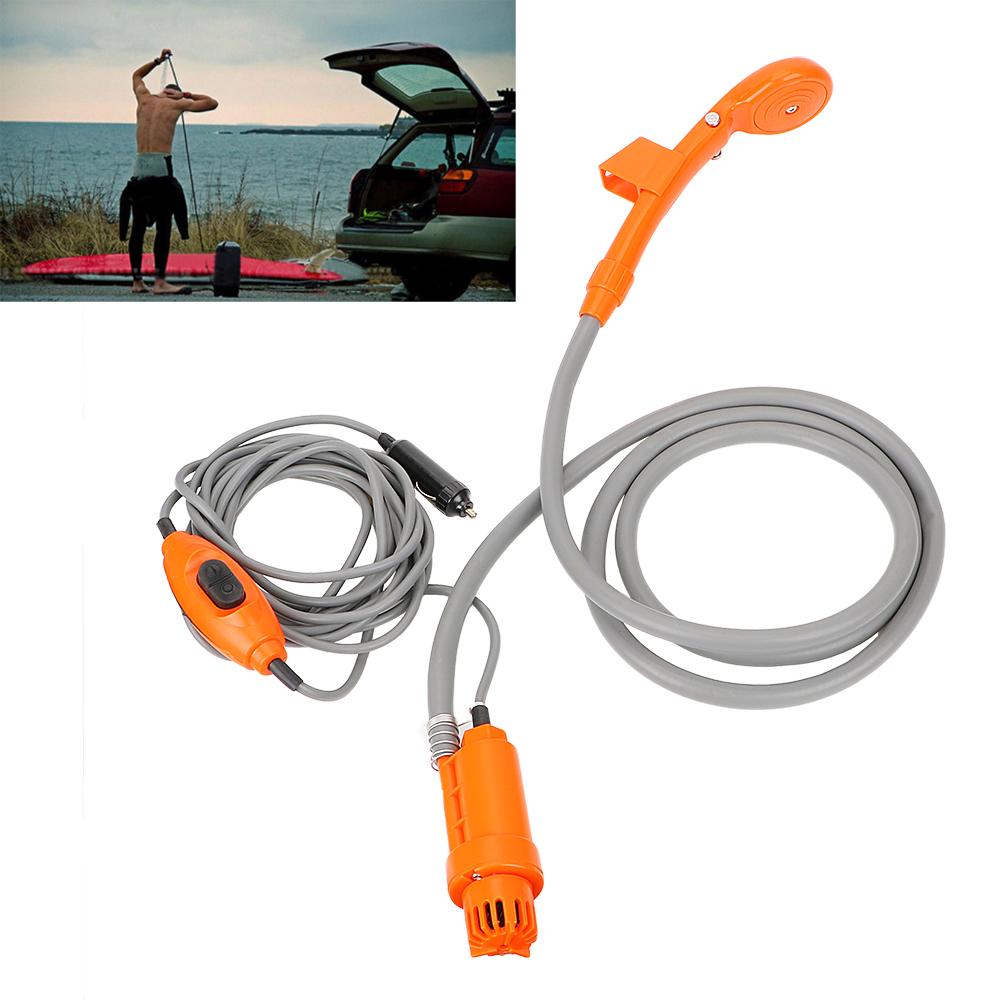 1 Set Tragbare DC12V Auto Dusche Outdoor Dusche Ausrüstung, Einfache Outdoor Elektrische Dusche