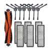 13 Pcs Accessories Roller Brush Side Brush Filter Suitable For Bot L 10 Plus Vacuum Cleaner Spare P