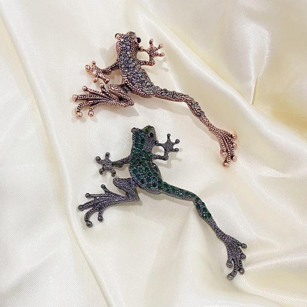 Fashion Vintage Personality Gecko Lizard Brooch Ladies Brooch Accessories Gothic Clothing Pin Accessories