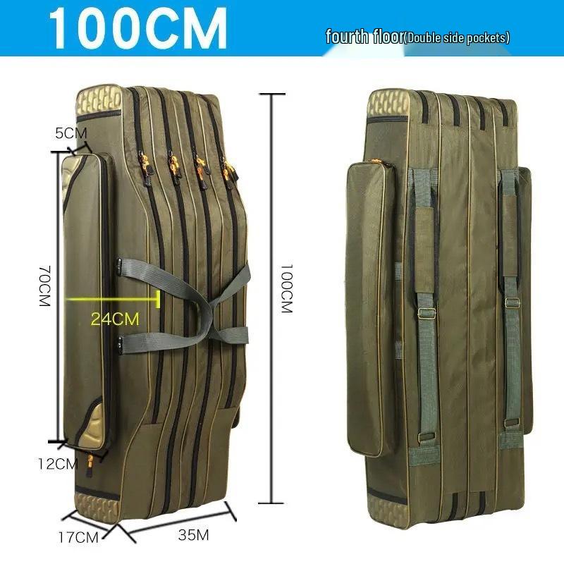 Durable Fishing Bag - Large Capacity, Two or Three Layers, Free Shipping