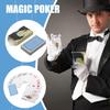 Deck Cards for Trick Paper Trick Props Poker Deck Collectible Entertainment Poker Stage Performance Props with Instruction
