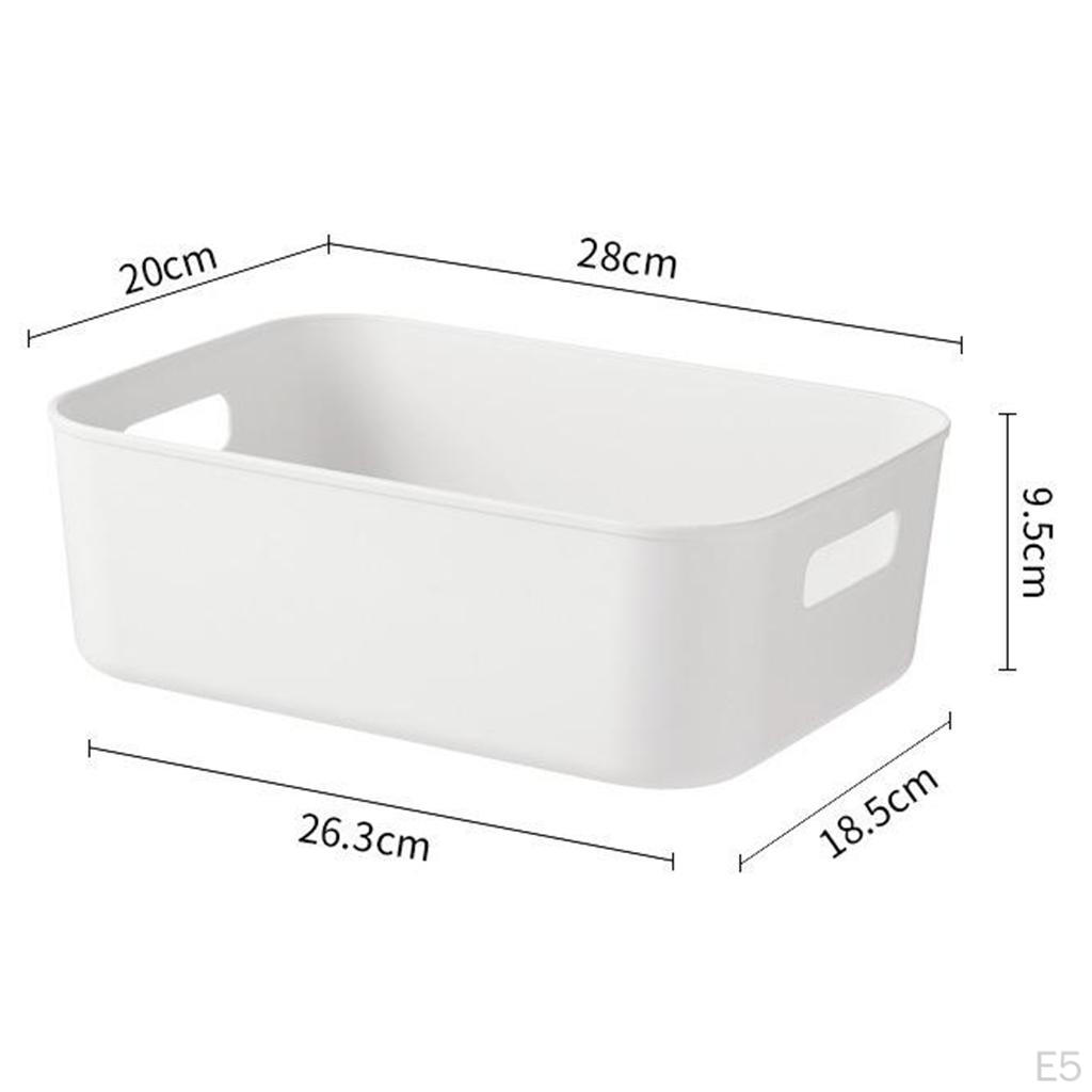 Home Organizer Boxes With Handle For Kitchen, Closet, Pantry, Bedroom, Bathroom, Hallway, Entryway
