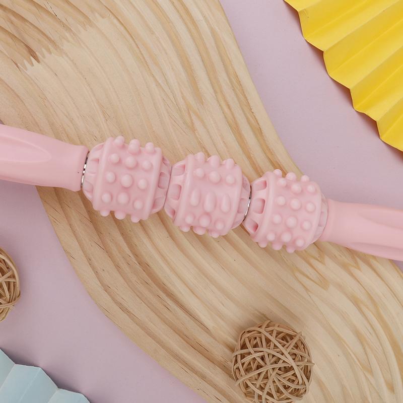 Dünner Beinmassagestab, Wolfszähne, Stab, Roller, Fitness, Faszienstab, Beinmuskelentspannungsrolle, Waden-Yoga-Stretcher