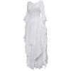 European and American Gorgeous Lace Flared Sleeve Dress Dress Vintage Gothic Dress Cosplay Ball Princess Dress
