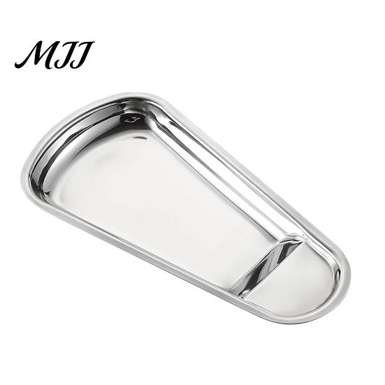 Modern Buffet Utensil Tray Stainless Steel Tray, Serving Spoon Holder with Food Tongs Kitchen for Stove Rack, Plate Rest Bread Cake, Counter