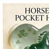 Lucky Faux Crystal Horse Statue Silhouette Symbol of Strength New Beginnings Clear Horse Figurine Good Luck Gift