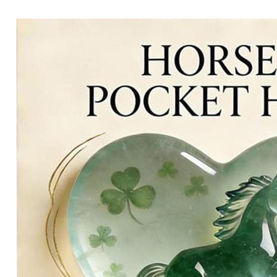 Lucky Faux Crystal Horse Statue Silhouette Symbol of Strength New Beginnings Clear Horse Figurine Good Luck Gift