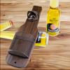 A Wall-Mounted Bottle Opener And Beer Cap Collector Box Suitable for Various Settings Like Home Bars