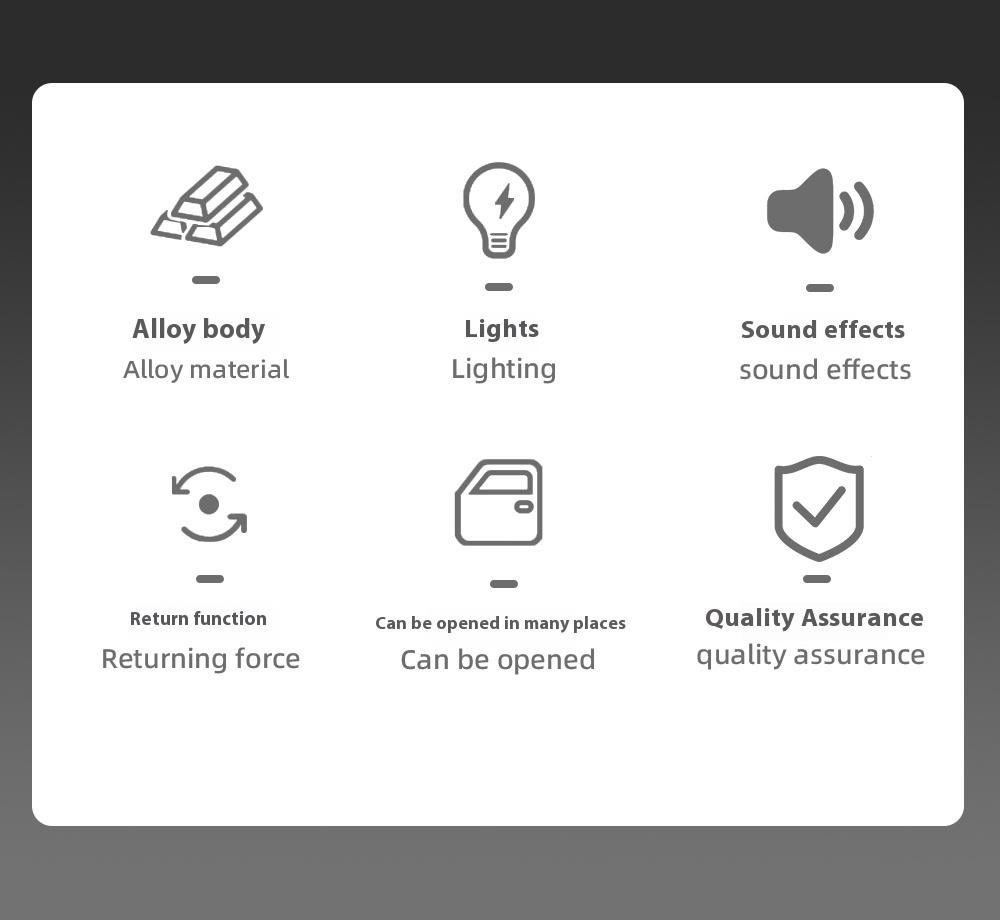 1/32 Alloy Die Cast Benz 500K Car Model Simulation Sound Light Retro Car Toy Ornaments Boys Birthday Gift Christmas Halloween