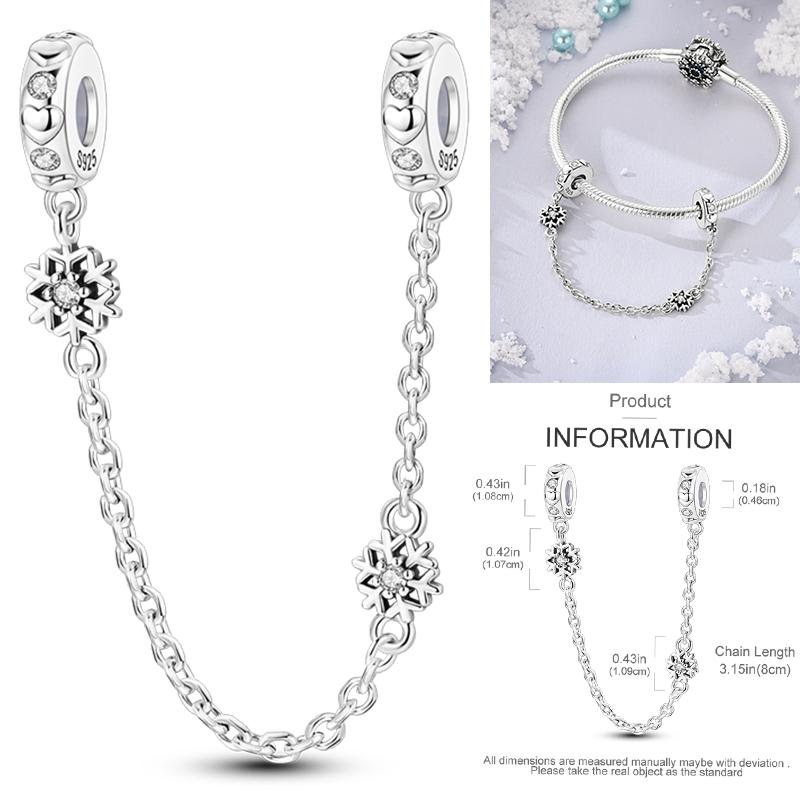 Christmas Bell Dangle Beads Copper Snowman Heart Elk Christmas Tree Snowman Fit Original Bracelet Women Jewelry