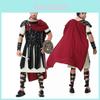 Costum Războinic Roman de Halloween Pentru Spectacole pe Scenă cu Material Amestec de Bumbac