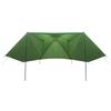 Car Canopy with Roof Green 350 X 250 Cm Polyester and Steel
