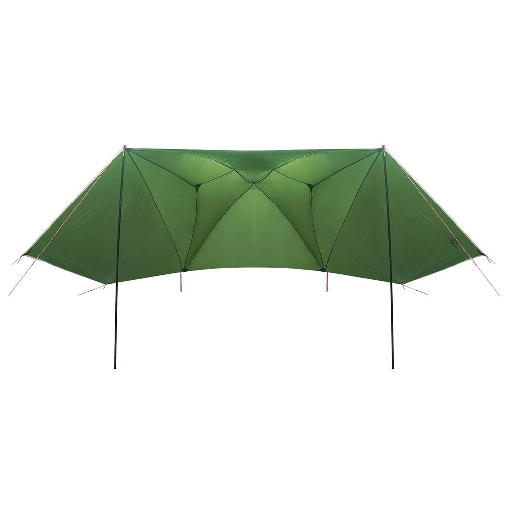 Car Canopy with Roof Green 350 X 250 Cm Polyester and Steel