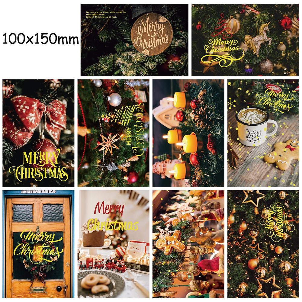 

10PCS Winter Fairy Tale Sticker Poster Nostalgia Harajuku Home Decorativos Laptop Luggage Skateboard Wall Card Decoration