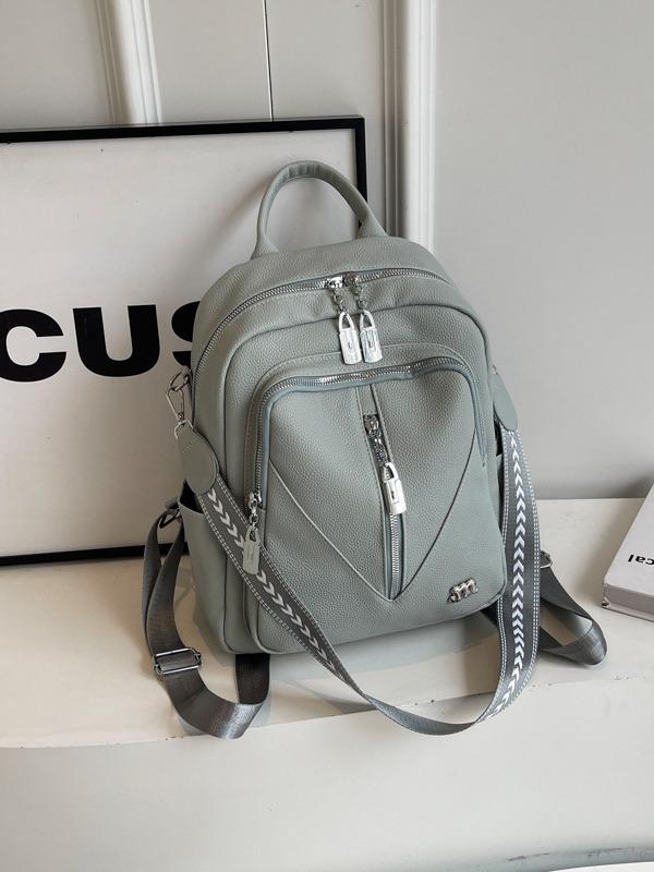 Backpack Women's Shoulder Bag New Casual Versatile Fashion Premium Casual Work Shoulder Bag