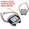 DC-DC Voltage Stabilizer 5-32V To 12V3A Voltage Regulator Intelligent Security Protection Automatic Boost Depressurization