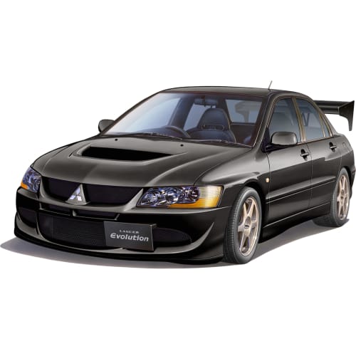 1/24 Inch-Up Series No. 322 Mitsubishi Lancer Evolution VIII GSR (with GT-W Wing) Plastic Model