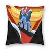 Goldrake Ufo Robot Grendizer Pillowcase Soft Polyester Cushion Cover Decorations Pillow Case Cover Home Square 40*40Cm