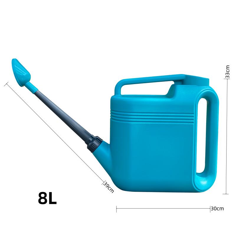 5L/8L Gießkanne mit langem Ausguss und Brausekopf - Großes Fassungsvermögen für Gartenarbeit, Blumen und Gemüse